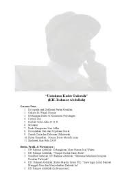 Maybe you would like to learn more about one of these? Untukmu Kader Dakwah Ust Rahmat Abdullah