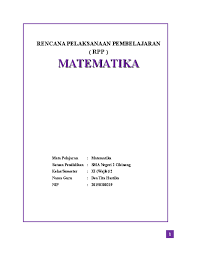 Maybe you would like to learn more about one of these? Doc Rpp Matematika Sma Kelas Xi Semester 1 Kurikulum 2013 Kurtilas Dea Hastika Academia Edu