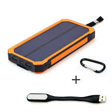 15000mah Portable Solar Power Bank Outdoor External Battery Charger For Iphone Samsung Huawei Smartphone Xiaomi Outdoors Camping I Www K Gadgets Com In 2020 Solar Power Bank Portable Solar Power Solar Charger