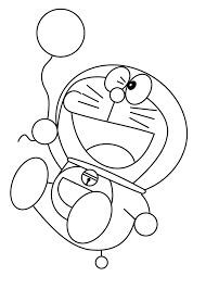 Doraemon is a japanese show featuring a robot cat from the future. Doraemon Doraemon Plays With A Balloon