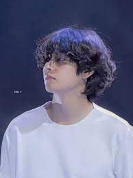 Pin By Izza Mireles On Taehyung Bts Hairstyle Long Hair Styles V Hair