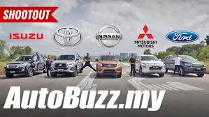 Nissan's contender is the navara vl with 190 hp and 450 nm, in the hands of bobby ang of evo malaysia. Video Which Is The Best Pickup Truck D Max Hilux Navara Triton Or Ranger Autobuzz My