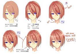 Coloring Tutorial By Maocchi On Deviantart Anime Art Tutorial Drawing Hair Tutorial Drawings
