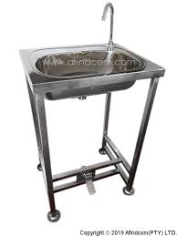 hands free stainless steel basin wash