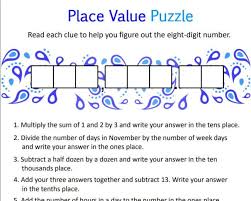 Exercises like frame the … 30 Smart Place Value Activities For Elementary Math Students