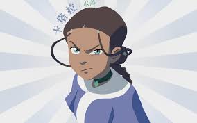 Drawing attention to katara in the center. Avatar The Last Airbender Katara Tv Series Wallpaper 34641
