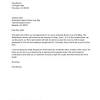 Business letter template as a download: 1