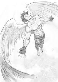 Pin By Michael J Cole On Toons Angel Drawing Angel Flying Angel Illustration