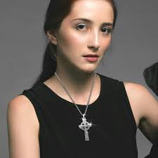 Amazon.com: Anwlki Celtic Cross Necklace ViKing Crucifix Necklace Bless  Safety Religious Amulet Pendant Chain Gift for Men, Women, Family, Parent,  Friend : Clothing, Shoes & Jewelry