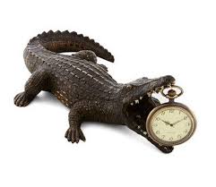 Peterpan Tick Tock Croc Clock Captainhook Clock Mantelpiece Decor Accessories