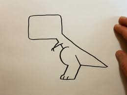 Maybe you would like to learn more about one of these? How To Draw A T Rex Dinosaur Easy Drawing For Kids Otoons Net