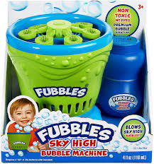 That helps them to learn how to move mouth, tongue, and lips my baby is only two days old and all he does is stick out his tongue and blow bubbles constantly and the pediatrician said that's totally normal. Amazon Com Little Kids Fubbles Blow Tons Of Sky High Bubbles Party Machine For Kids Includes Bubble Solution Green Toys Games