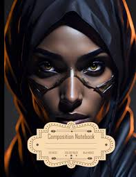 Amazon.com: Composition Notebook College Ruled: Muslim Woman in Hijab and  Modern Superhero Suit, Ideal for Writing, Size 8.5x11 Inches, 120 Pages:  Benson, Martha: Books