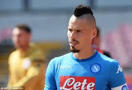 Он играет на позиции центр. Marek Hamsik Can Equal Diego Maradona S Napoli Goal Record Daily Mail Online