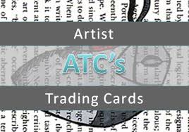 Write the title and add any additional artwork and colors to complete the card. How To Make Artist Trading Cards Atcs Art Tutorial Art By Ro