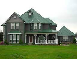 23 Paint Colors For Exterior Ideas Green Roof House House Exterior Exterior House Colors