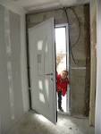 Installation d une porte entree maison