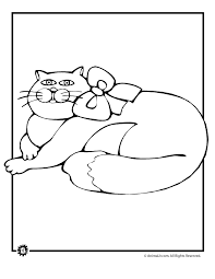 Parents, teachers, churches and recognized nonprofit organizations. Fat Cat Coloring Page Woo Jr Kids Activities
