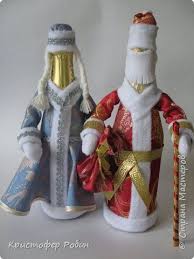 мастер класс по украшению бутылки шампанского на новый год Master Klass Podelka Izdelie Novyj God Chehol Semnyj Na Butylku Snegurochka Mini Mk Karton Tkan Foto 1 Ukrashennye Butylki Ukrasit Butylki I Ukrashennye Vinnye Butylki