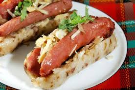 Sausage With Sticky Rice Taiwan Food Sausage Food