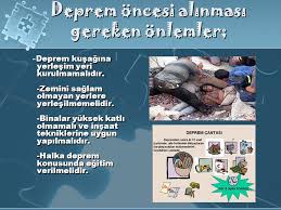 Bu durumda depreme karşı önlemler alarak, depremden kayıp vermeden, sıfır hasarla kurtulabilirsiniz. Hazirlayan 4 B Sinifi Ppt Video Online Indir