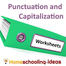 We've gotten to the point where we're pretty pleased with our character studies: Capitalization And Punctuation Worksheets