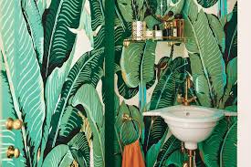 Awesome palm tree wallpaper for desktop, table, and mobile. The Story Behind The Iconic Banana Leaf Pattern Design Architectural Digest