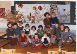 Photo de classe Grande section maternelle de 1975, ECOLE MATERNELLE EDOUARD  LACOUR