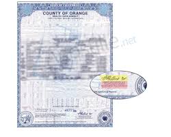 County Of Orange Certificate Of Birth Signed By Hugh F Stallworth County Health Officer Registrar Of Vital Statistics Care Agency Vital Records Birth Sign