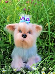 This is all helped by debbie's gorgeous yarn, which together produce knitted garments of true class and quality. York Puppy Yorkshire Terrier Knitted Puppy Knitted Toy Kupit Na Yarmarke Masterov Kb32acom Stuffed Toys Zhukovsky