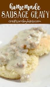Biscuits And Gravy Without Sausage Pin On Creations By Kara Recipes