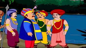Image result for akbar cartoon