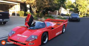 I follow formula one and gt racing and there is no way that fat cac from the truck series had access to his garage. Street Legal Porsche 962 Koenig Race Car Carporn Porsche Car Racing
