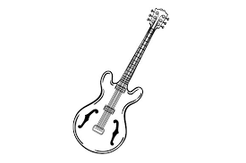 Download Silhouette Guitar Svg Free Svg Cut Files Create Your Diy Projects Using Your Cricut Explore Silhouette And More The Free Cut Files Include Svg Dxf Eps And Png Files PSD Mockup Templates