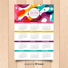 Download 2019 Calendar For Free
