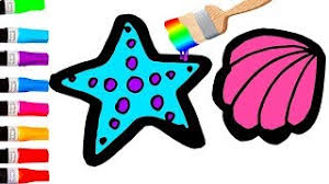 Ihr kind kann dieser kostenlosen malvorlage rund. Malen Fur Kinder Ausmalbilder Fur Kinder Fisch Seestern Zeichnen Zeichnen Fur Anfanger Youtube