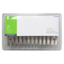 satin nickel arched cabinet pull