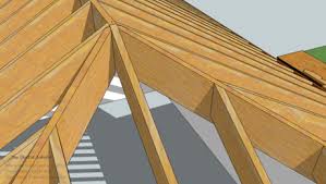 The process became a whole lot easier for me when i realized that the primary challenge in building a hip roof is one of layout, not math. Model And Measure Part One Hip Rafters Demystified By Visualizing In Sketchup Fine Homebuilding