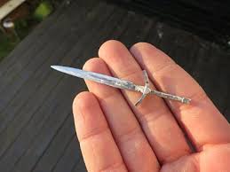 The Worlds Smallest Sword Knife Making Sword Miniture Things