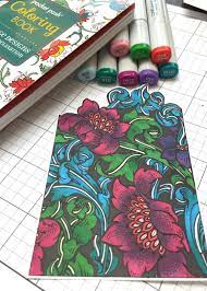 Shop copic sketch markers at blick. Day 1 Coloring Book Card The Daily Marker