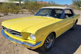 Image result for Phoenician Yellow 1964 Mustang