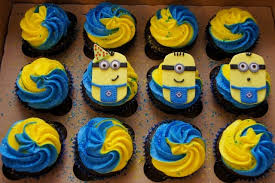 .or rectangular cake and pipe the different coloured icings onto the cake in the shape of a minion. 26 Minion Cupcake Ideas Baking Smarter
