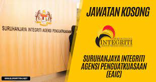 .agenda awani nilai integriti agensi penguatkuasaan, titikberatkan kepimpinan integriti dalam diri graduan, suruhanjaya integriti agensi penguatkuasaan eaic 4, sidang media shukri abdull kongsi pengalaman diugut diintip, suruhanjaya integriti agensi penguatkuasaan eaic 1. Jawatan Kosong Di Suruhanjaya Integriti Agensi Penguatkuasaan Eaic 22 Januari 2019 Jawatan Kosong 2020