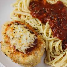 Top with marinara sauce (while admiring that gorgeously brown and crispy chicken). Air Fryer Chicken Parmesan Skinny Comfort