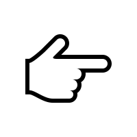 Pointing Hand Icons Download Free Vector Icons Noun Project More icons from hand & gestures pack. https creativecommons org licenses by 3 0