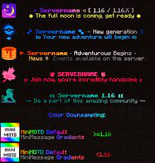 How to get rid of the bungeelist in minecraft? Github Jpenilla Minimotd Minecraft Server Proxy Plugin To Set The Server List Motd Using Minimessage For Formatting Supporting Rgb Colors