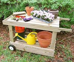 Make Your Own Potting Bench In No Time Potting Bench Plans Potting Bench Potting Bench Ideas