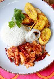 Corn tortillas filled with cheese & potatoes topped with cabbage, tomatoes, sour cream, salsa & cotija cheese. Camarones A La Diabla Super Hot And Spicy Shrimp Recipe With Regular Hot And Spicy Shrimp Variation Spicy Recipes Recipes Shrimp Dishes