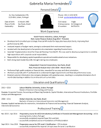 Maybe you would like to learn more about one of these? Portugal Cv Sample Careerprofessor Works