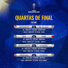 Argentinos passam pelo deportivo táchira e enfrentam o bragantino na próxima fase Confira Os Dias E Horarios Dos Confrontos Das Quartas De Final Da Sul Americana Copa Sul Americana Ge
